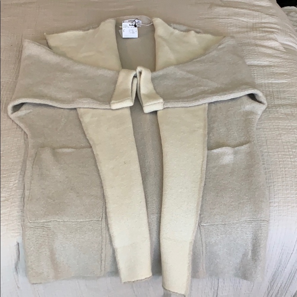 Shawl cardigan sweater